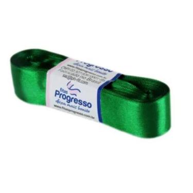 Imagem de Fita de Cetim Progresso 22mm nº5 - 10m Cor 217 Verde Bandeira - 01 uni
