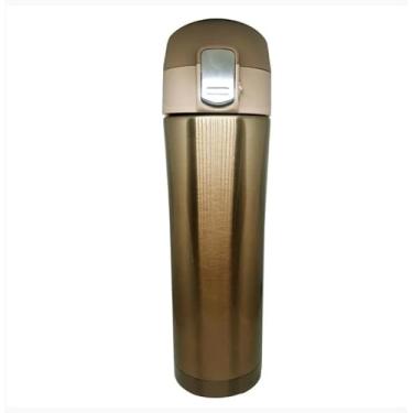 Imagem de Garrafa Termica 500ml Aço Inox Inquebravel Vacuum Cup (Dourado)