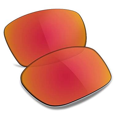 Imagem de TRUSHELL 16+ opções de substituição para óculos de sol Oakley Splinter, Vermelho fogo - polarizado, Splinter