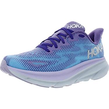 Imagem de HOKA ONE ONE Tênis feminino de cano baixo, Giz violeta pastel lilás, 35