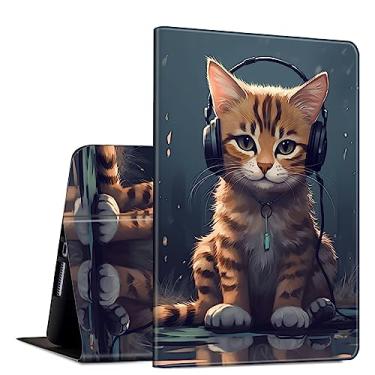 Imagem de Capa para Samsung Galaxy Tab A9 Plus 27.9 cm modelo 2023 (SM-X210/X215/X216) capa inteligente de couro PU fina com vários ângulos com função despertar/hibernar automática para Galaxy Tab A9+ 2023,