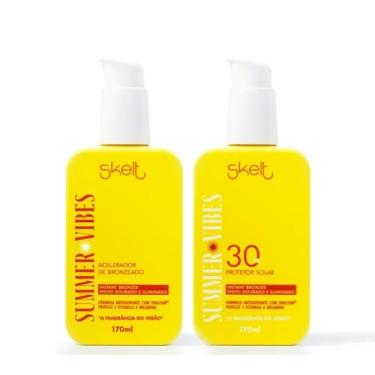 Imagem de Kit Protetor Solar FPS 30 + Acelerador com Instant Bronzer Skelt Summer Vibes