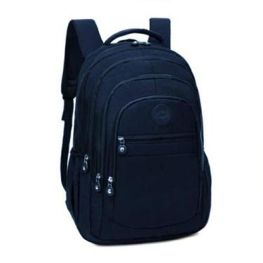 Imagem de Mochila Feminina Escolar Reforçada Espaço Notebook Azul - M3M