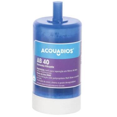Imagem de Refil Ab 40 Rosca Curta Acquabios Compatível Os Modelos:
