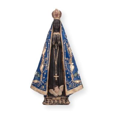 Imagem de Imagem Material Resina: Nossa Senhora Aparecida (DBC7), Estilo Barroco Mineiro, 63 cm de altura
