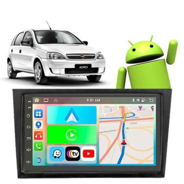 Imagem de Kit Multimidia Android 7 polegadas Corsa 2002 a 2012 CarPlay BT Waze W