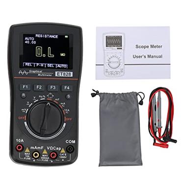 Imagem de 2,5mspssps Handheld Multímetro Osciloscópio Digital Com Largura de Banda de 1MHz para Medição Eletrônica 4000 Códigos Retenção de Dados