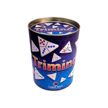 Imagem de Jogo Triminó Lata Jp036 Ludens Spirit