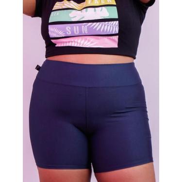 Imagem de Short meia coxa Semi Poliamida G1.G2.G3 - Oliver Land, Azul marinho, G