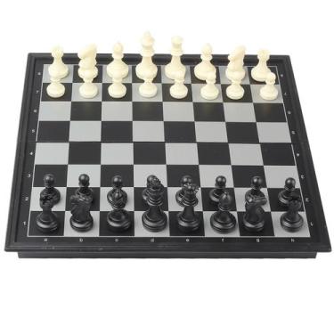 Imagem de Conjunto de xadrez de viagem Pedolini Magnetic Dobrable Board 25cm