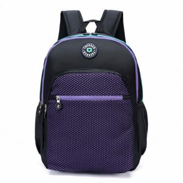 Imagem de Mochila Escolar Casual Reforçada Espaçosa Alça Regulável-Feminino