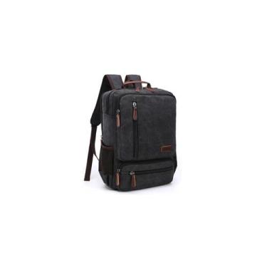 Imagem de Mochila de Caminhada Winconsin Travel Canvas com Bolso para Laptop