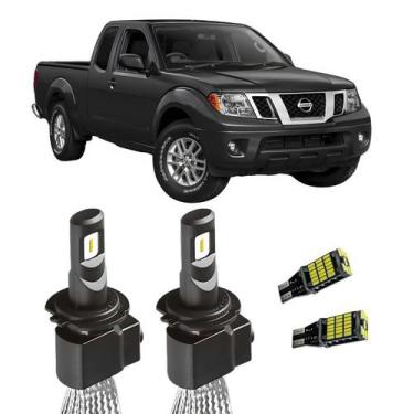 Imagem de Kit Super Led H4 6000K Canceller Frontier 1998 A 2016 T10 - Ray-X