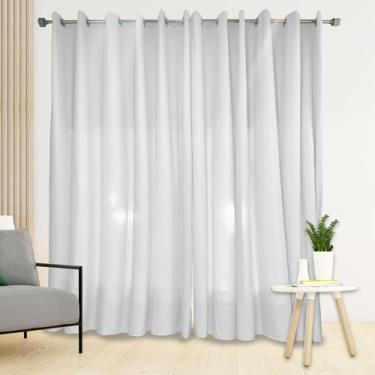 Imagem de Cortina Manu Sala e Quarto 6,00 x 2,50 Várias Cores - DH Enxovais, Bra