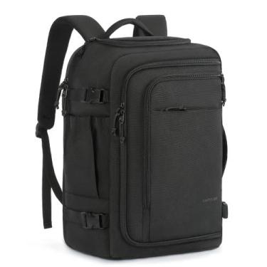 Imagem de Mochila de viagem LIGHT FLIGHT Carry On 30L 17,3" para laptop preta