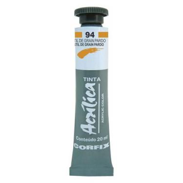 Imagem de Tinta Acrílica 20ml 094 Stil de Grain Pardo Corfix, 094 STIL DE GRAIN 