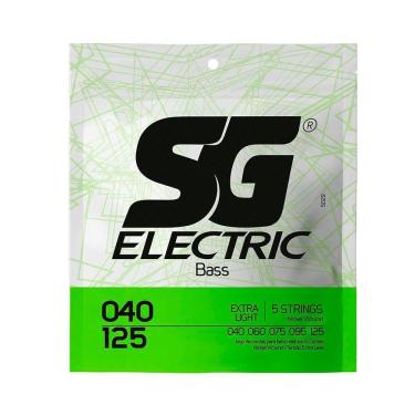 Imagem de Encordoamento Sg p/ Contrabaixo De 5 Cordas Níquel 40/125 - Ec0454