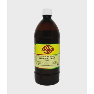 Imagem de Corante Alimentício Artificial Amarelo Gema Arcolor 960mL