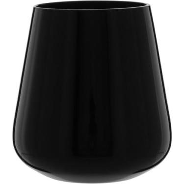 Imagem de JOGO 2 PEÇAS COPO ÁGUA SUCO HOME&CO COMODORE VIDRO 400ml 11x9x9cm PRETO