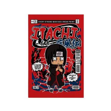 Imagem de Quadro Decorativo Canvas Chibi Itachi Naruto Anime Teen 75 x 50cm - Ba