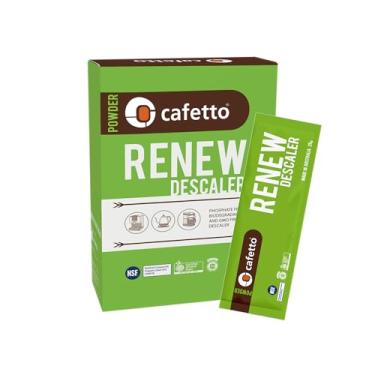 Imagem de verybarista Renove o descalcificador (sachês de 6 x 25 g). Projetado para máquinas de café expresso, caldeiras e cafeteiras. Seguro para uso em alumínio, latão e aço inoxidável