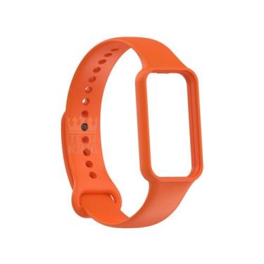 Imagem de Pulseira de Silicone Confortavel Para Amazfit Band 7 - Novo - TechKing