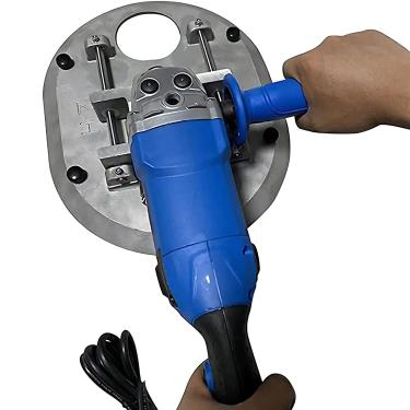 Imagem de Descornador elétrico de alta resistência de 1700 W - furo para chifre de 9 cm, borda serrilhada ultraafiada, alta velocidade de 8500 RPM, cabo duplo ergonômico para remoção estável de chifres de gado