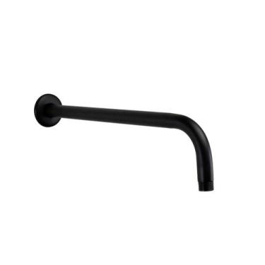 Imagem de Cano Tubo Braço Suporte Redondo de Parede 34 cm p/ Ducha - AMG Metais
