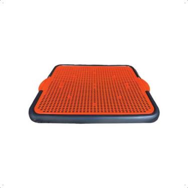 Imagem de Bandeja Sanitária Para Cães e Gatos Pipi Center Neon - AVIPET, Laranja