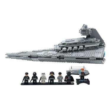 Imagem de Brickcessories Display Stand Compatible with Set 75394 - Imperial Star Destroyer - Acrylic Display Stand - Set Not Included