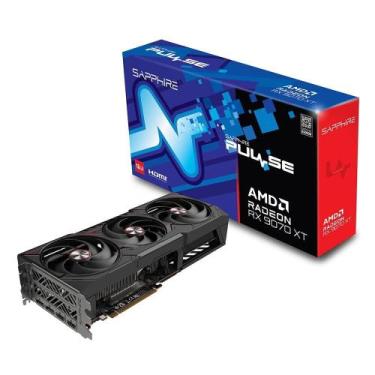 Imagem de Placa de Vídeo Sapphire PULSE RX 9070 XT GAMING AMD Radeon, 16GB, GDDR