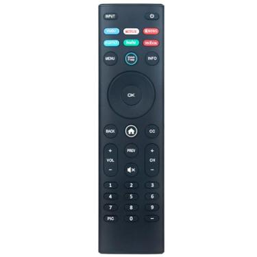 Imagem de Controle remoto de substituição XRT140 compatível com Vizio Smart TV V435-G0 V755-H4 M65Q8-H1 OLED55-H1 V405-H19 V585-H M65Q7-H1 M55Q8-H1 OLED65-H1 V605-H3 V6 55-H9 P65Q9-H1 P75Q9-H1 P75QX-H1 V705-H3