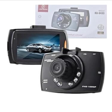 Imagem de Câmera Veicular Full HD 1080P, Gravação em Loop, Visão Noturna, Sensor de Movimento, Tela LCD, 5V