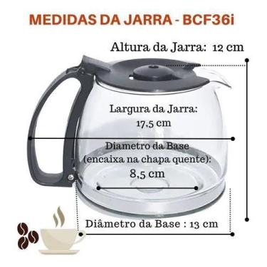 Imagem de Jarra Para Cafeteira Britânia BCF36i - JARRAS SÃO PEDRO