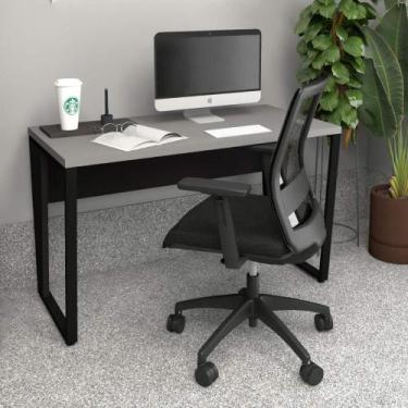 Imagem de Escrivaninha Industrial Tampo 30mm 1,20m CSPre Pés Metal F5 - F5 Offic