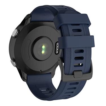 Imagem de ISABAKE Pulseira para Garmin Forerunner 955/Forerunner 945/Forerunner 935, compatível com Fenix 5/Fenix 5plus/Fenix 6/ Fenix 6 Pro/Approach S60, pulseiras de substituição de silicone macio de 22 mm, 20MM