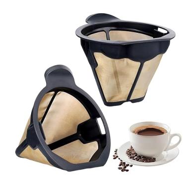 Imagem de Cesta de filtro de café CM300 para Ninja de substituição permanente reutilizável para cafeteira Ninja CM300, CM305, CM360, CM371, CM400 (2 peças)