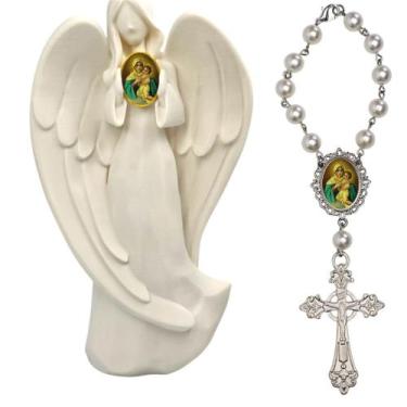 Imagem de Imagem Estatua Santa Mãe Rainha Decoração Casa Capelinha Cantinho de o