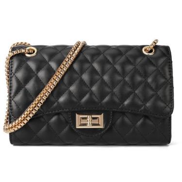 Imagem de Bolsa tiracolo Gladdon acolchoada para mulheres em material sintético 