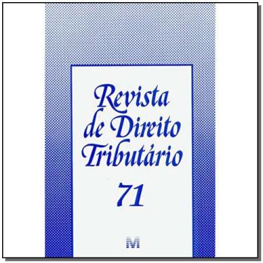 Imagem de Revista de direito tributario vol. 71 - MALHEIROS EDITORES, 3