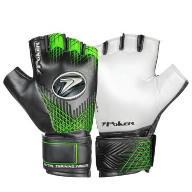 Imagem de Luva de Futsal Infantil Poker Training FOCUS, Verde, 5