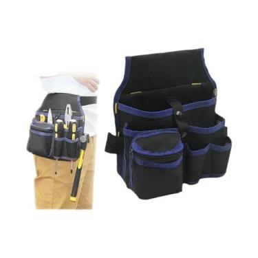 Imagem de Bolsa Organizadora De Ferramentas De Lona Para Eletricista, Pacote De 