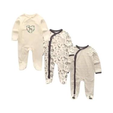 Imagem de Macacão Bebê Menina Manga Longa - Algodão 100% - Outono/Inverno, Rádio