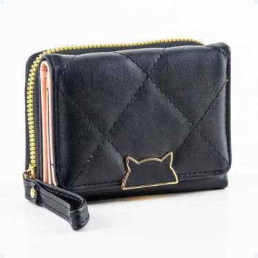 Imagem de Carteira Pequena Porta Cartões Feminina Documentos E Moedas - Hxt, Pre