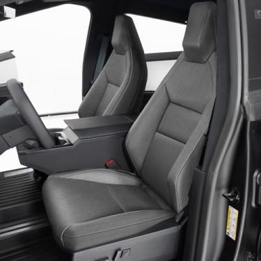 Imagem de Daspom Capas de assento dianteiras compatíveis com Tesla Cyberpunk, cinza