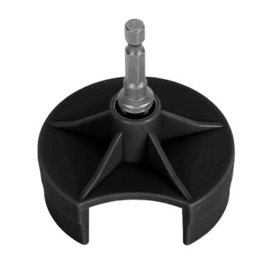 Imagem de LiebeWH Adaptador da Máquina de tricô Quick Knit Machine Acxeste Acessórios de tricô Com Bit Hexadecimal para Quem Ama Trabalho Manual (Preto)