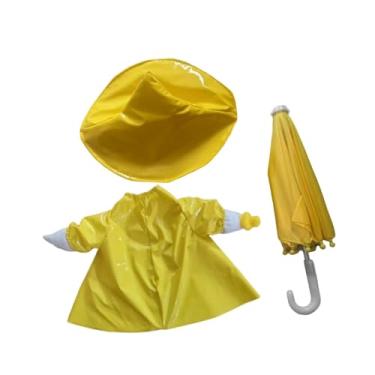 Imagem de ＡＷＨＡＯ Traje de ganso com guarda-chuva e chapéu para estátua de 23" Traje de estátua de ganso para