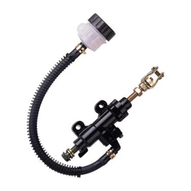 Imagem de Mqetly Bomba principal de freio de pé traseiro para motocicleta Bomba de substituição para veículo Areia Freio de pé para bicicleta Fácil de instalar e