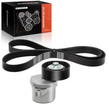 Imagem de A-Premium Kit De Transmissão Por Correia Serpentina Motor Premium Compatível Com Ford Transit-150 2015-2023, Transit-250 Transit-350, Transit-350 Hd E Mobility Ventures Mv-1 Starcraft Bus Starlite -