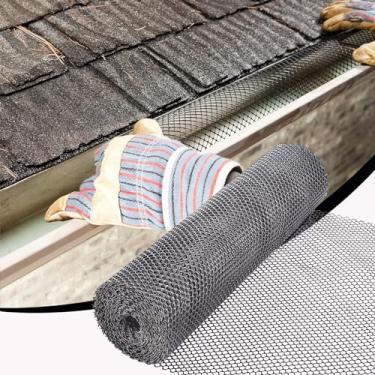 Imagem de Cerca De Plástico De Rede De Jardim Feita De Malha De Proteção De Gramado Hdpe 0,5 M X 10 M Cerca De Malha à Prova De Podridão De Grade De Reforç, Grey Mesh Hole: 1.2 Cm, 0,8m x 10m